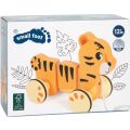 small foot Holz-Nachziehspielzeug Tiger